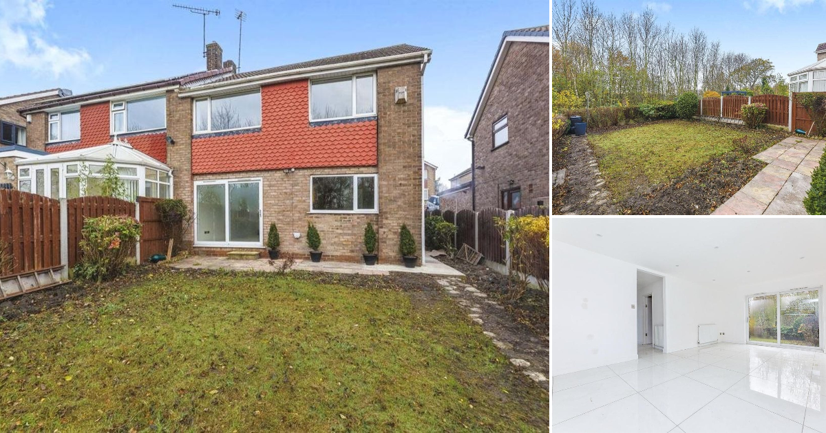 3 bed semi-detached house for sale in Bradlea Rise, Rawmarsh, Rotherham ...